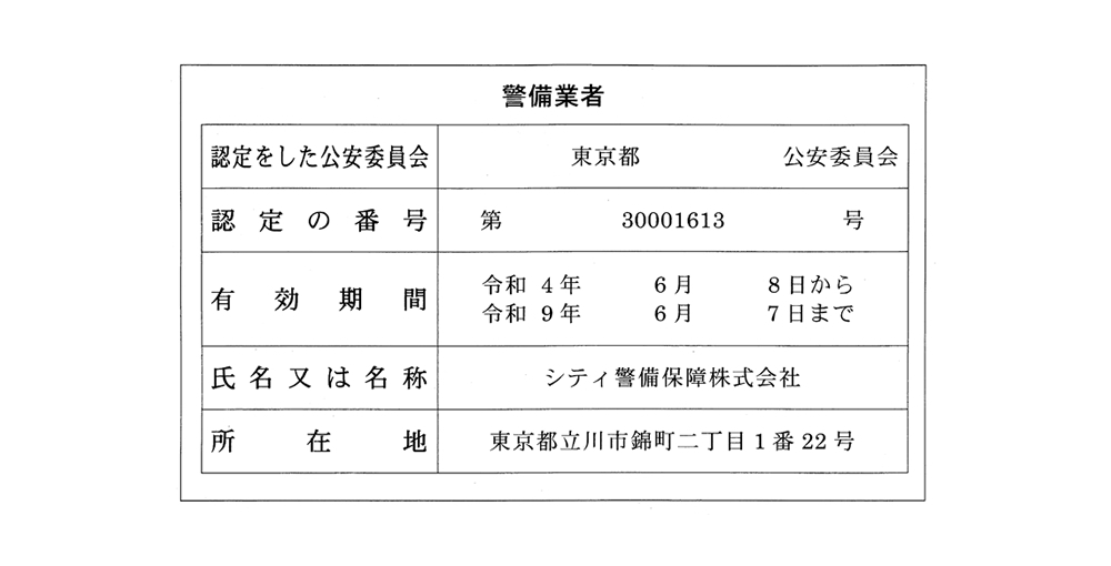 認定標識